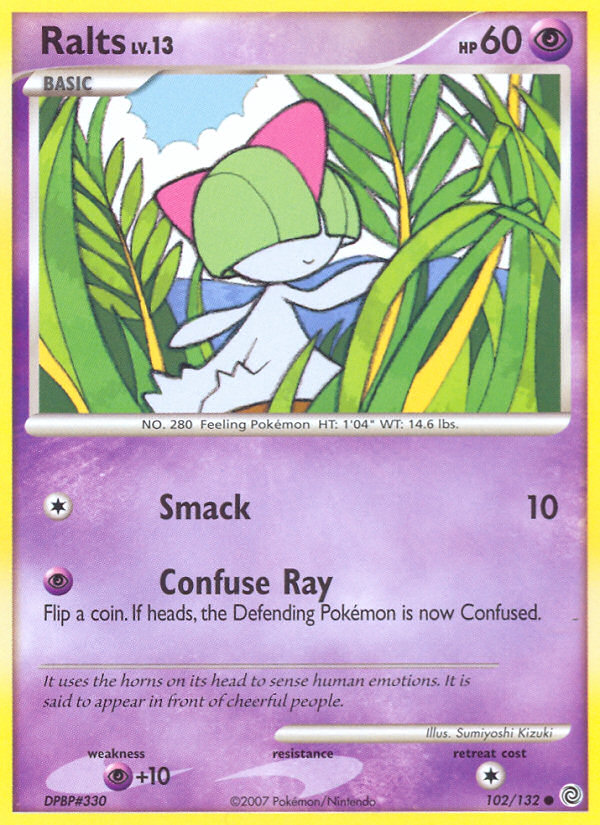 Ralts (102/132) [Diamond & Pearl: Secret Wonders] | Total Play