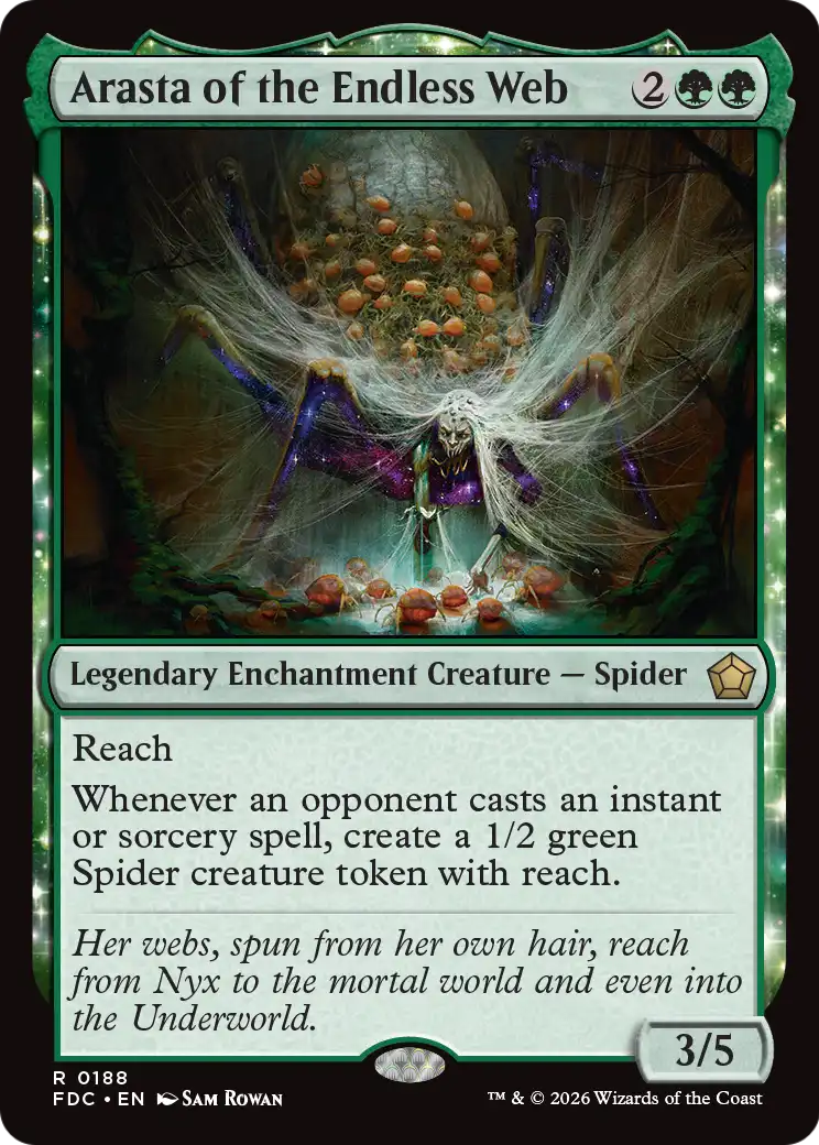 Arasta of the Endless Web [Foundations Commander] | Total Play