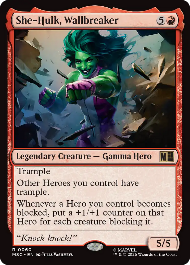 She-Hulk, Wallbreaker [Marvel Super Heroes Commander] | Total Play