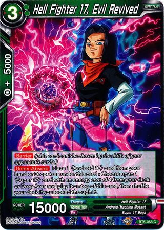 Hell Fighter 17, Evil Revived (BT5-066) [Miraculous Revival] | Total Play