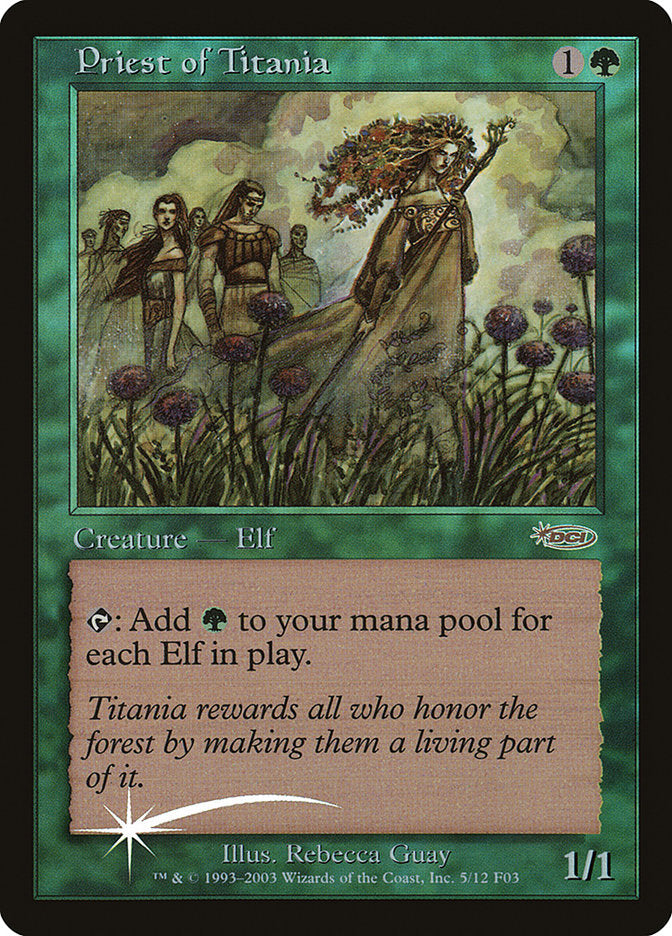 Priest of Titania [Friday Night Magic 2003] | Total Play