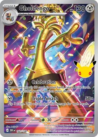 Gholdengo (142/128) [Mega Evolution: 30th Celebration] | Total Play