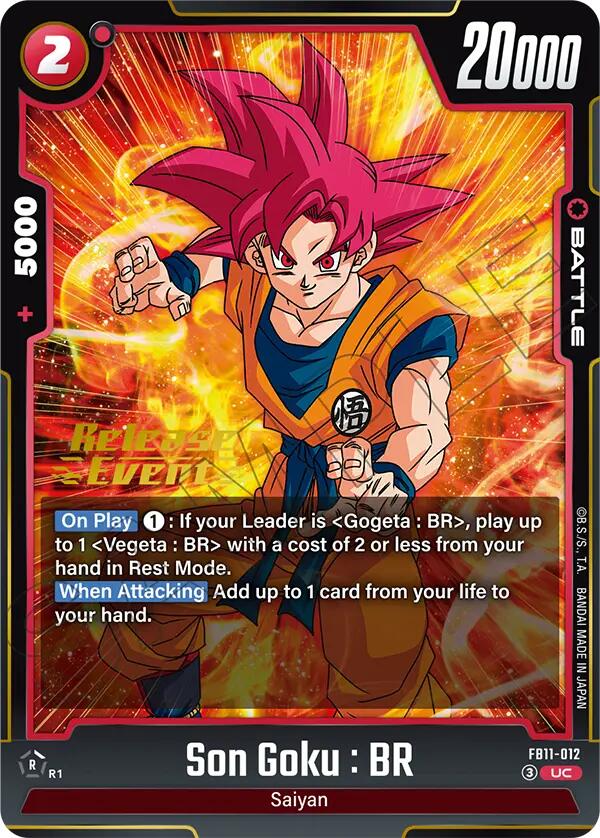 Son Goku : BR [Brightness of Hope Release Event Cards] | Total Play