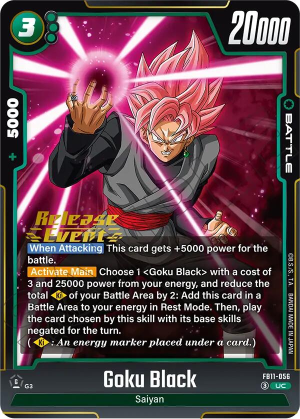 Goku Black (FB11-056) [Brightness of Hope Release Event Cards] | Total Play