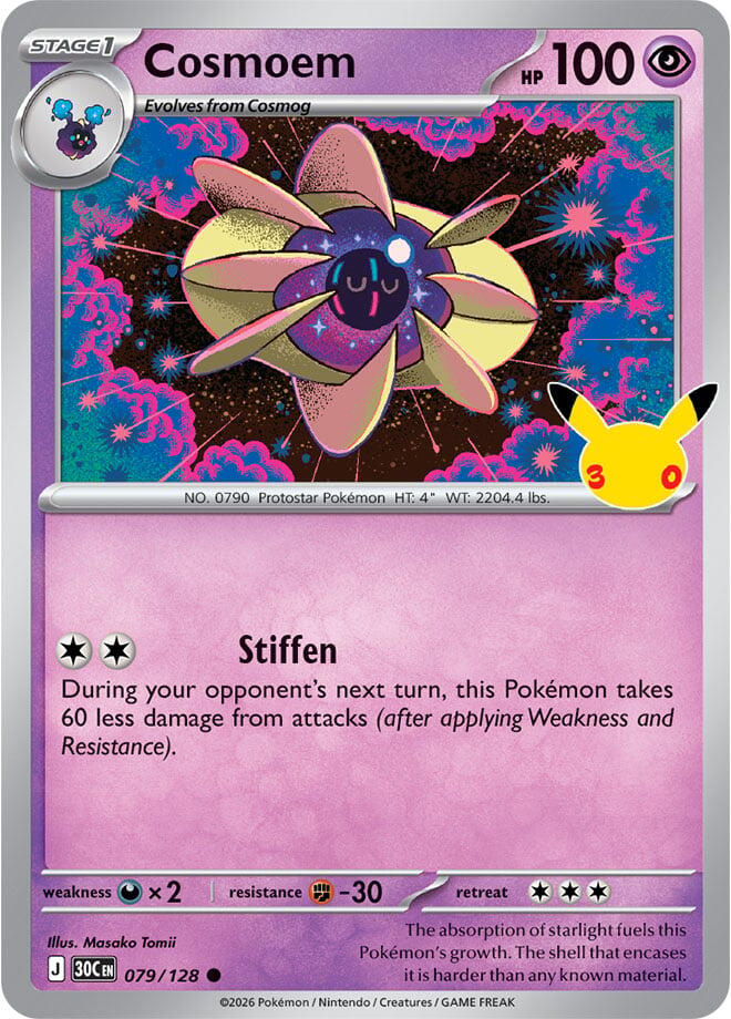 Cosmoem (079/128) [Mega Evolution: 30th Celebration] | Total Play