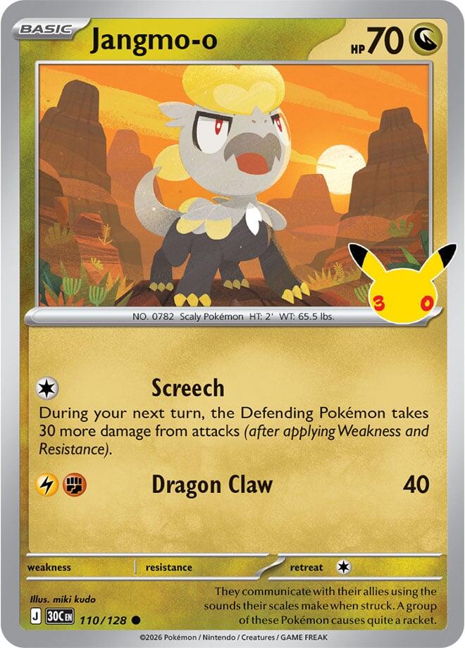Jangmo-o (110/128) [Mega Evolution: 30th Celebration] | Total Play