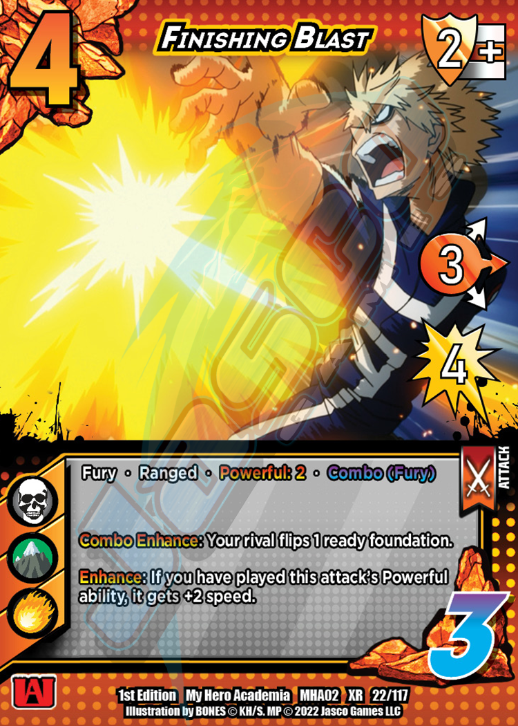 Finishing Blast [Crimson Rampage XR] | Total Play