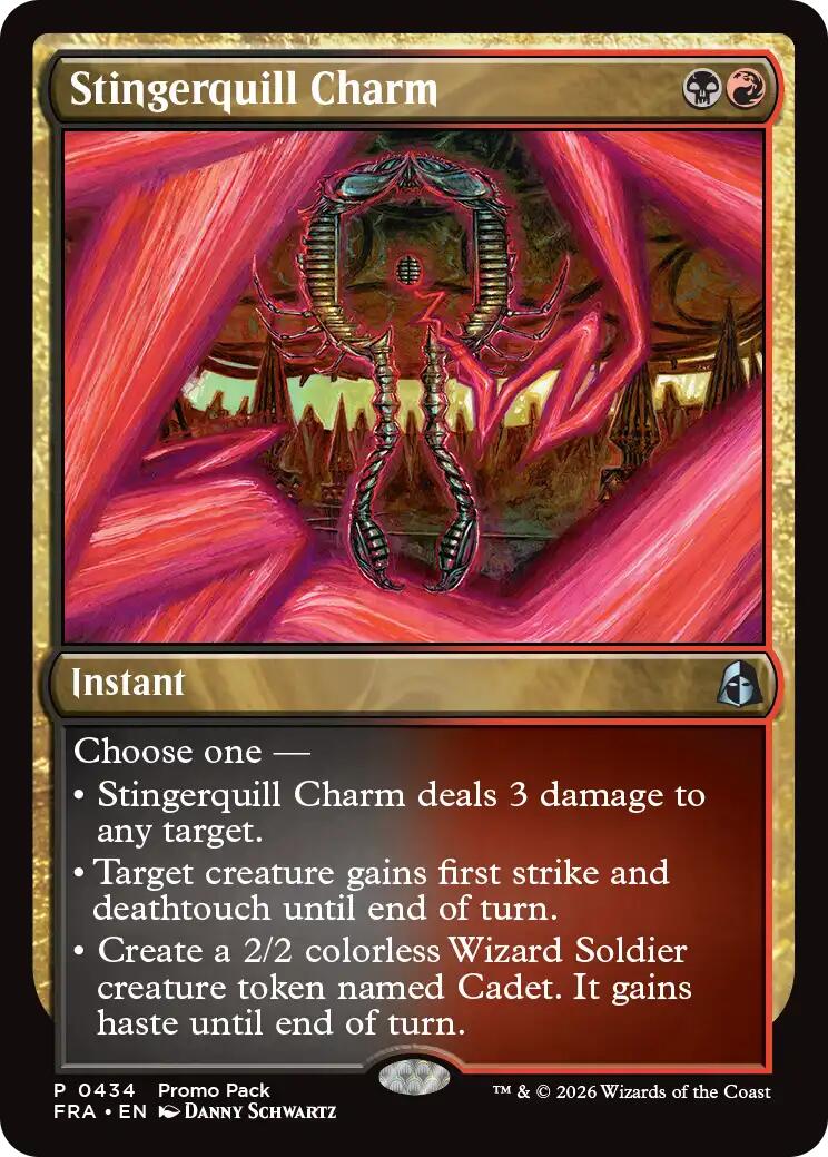 Stingerquill Charm [Reality Fracture Promos] | Total Play