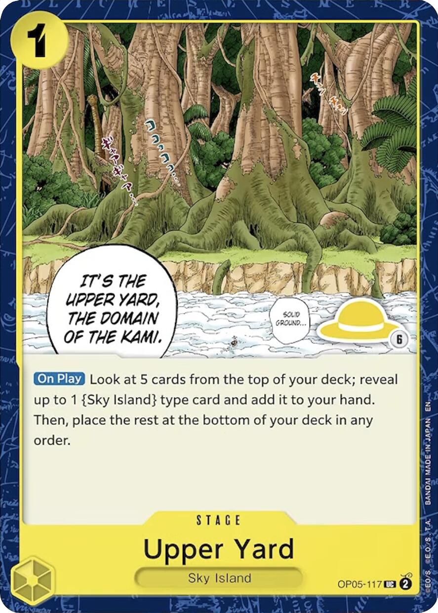 Upper Yard (Luffy Deck) [Set Sail Deck Set] | Total Play