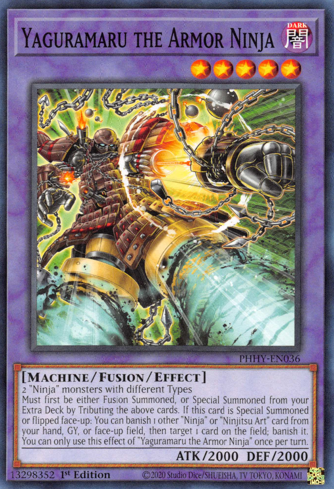 Yaguramaru the Armor Ninja [PHHY-EN036] Common | Total Play