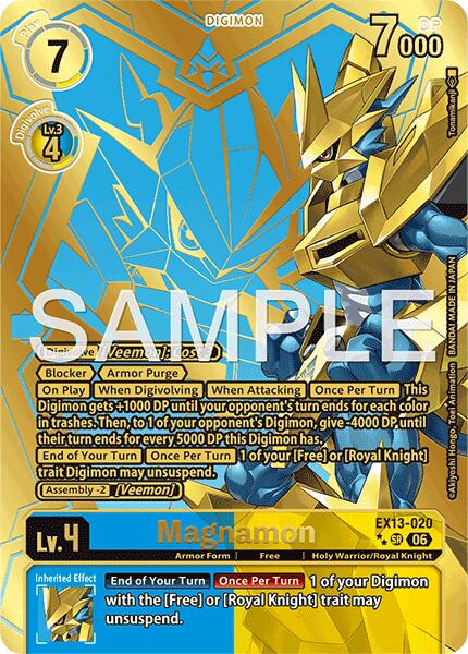 Magnamon [EX13-020] (Rare Pull) [Chivalrous XIII] | Total Play