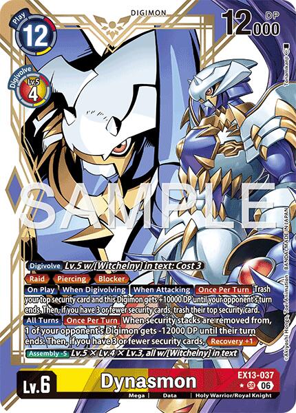 Dynasmon [EX13-037] (Alternate Art) [Chivalrous XIII] | Total Play