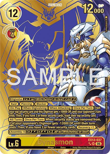 Dynasmon [EX13-037] (Rare Pull) [Chivalrous XIII] | Total Play