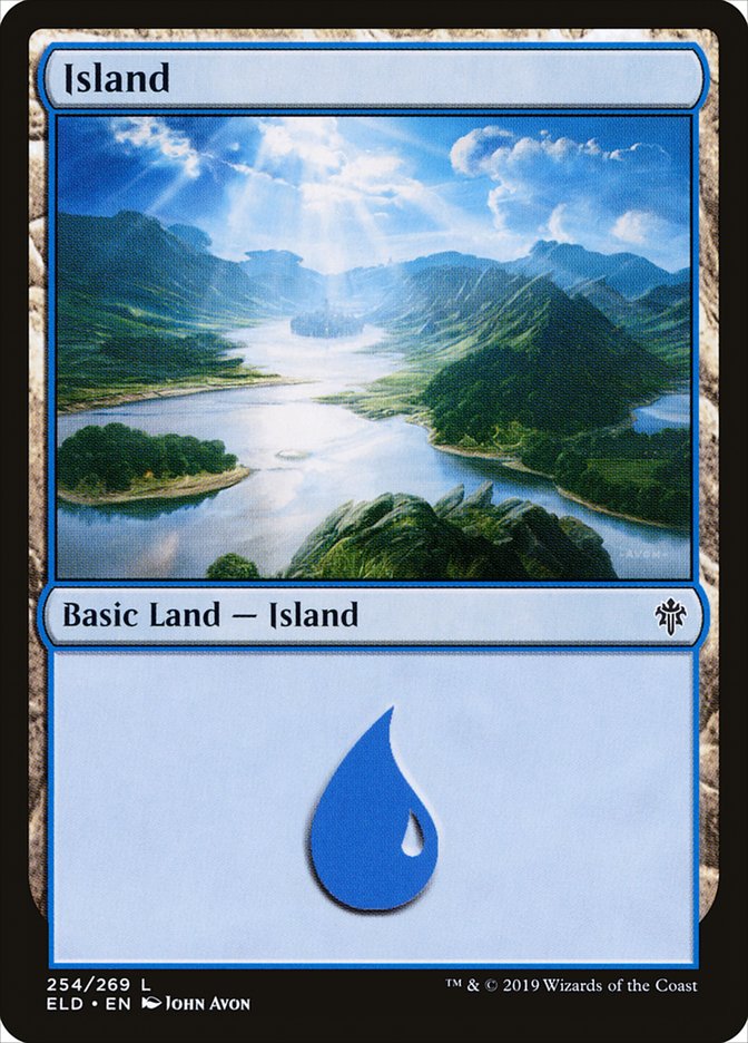 Island (254) [Throne of Eldraine] | Total Play
