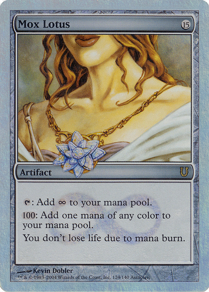 Mox Lotus (Alternate Foil) [Unhinged] | Total Play