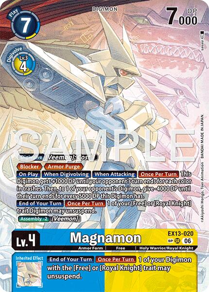 Magnamon [EX13-020] (SP) [Chivalrous XIII] | Total Play