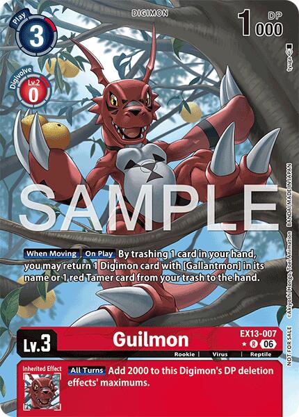 Guilmon [EX13-007] (Extended Art) [Chivalrous XIII] | Total Play