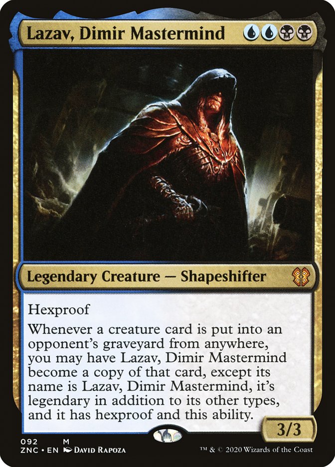Lazav, Dimir Mastermind [Zendikar Rising Commander] | Total Play