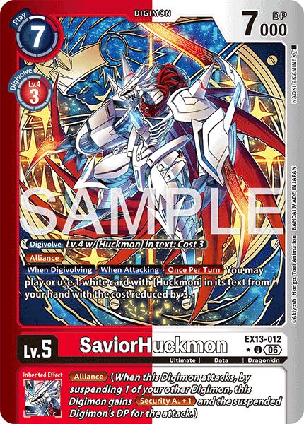 SaviorHuckmon [EX13-012] (Limited Foil) [Chivalrous XIII] | Total Play