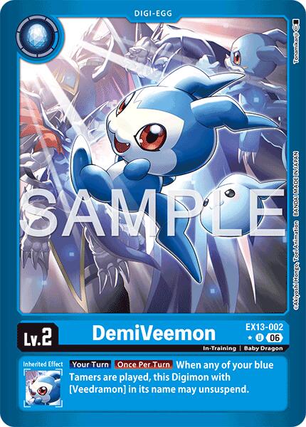 DemiVeemon [EX13-002] (Limited Foil) [Chivalrous XIII] | Total Play