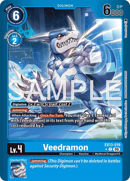 Veedramon [EX13-019] (Limited Foil) [Chivalrous XIII] | Total Play