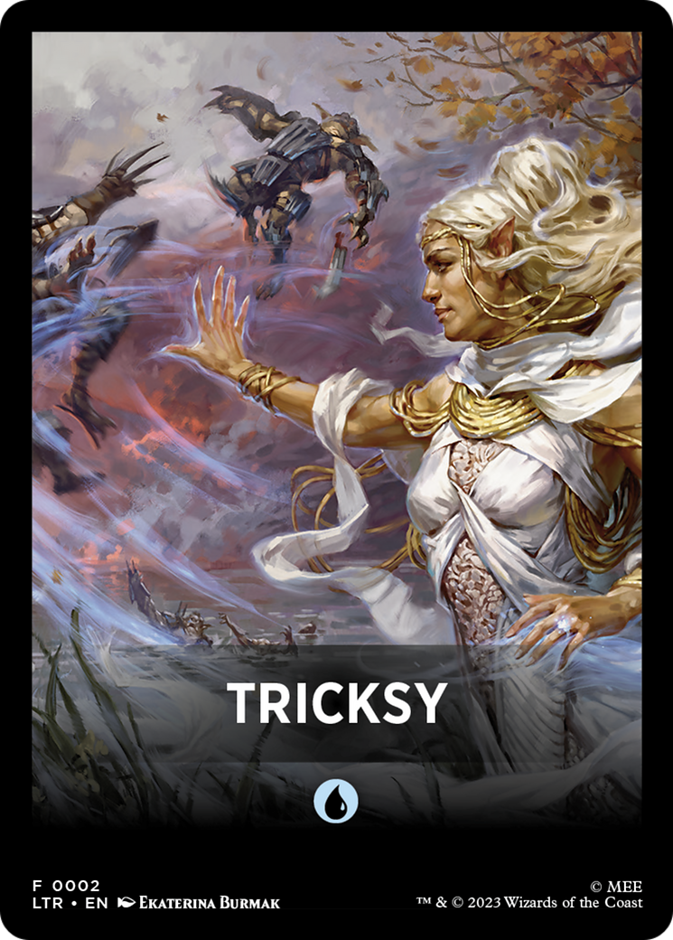 Tricksy Theme Card [The Lord of the Rings: Tales of Middle-Earth Tokens] | Total Play
