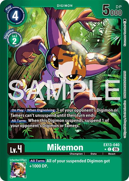 Mikemon [EX13-040] (Limited Foil) [Chivalrous XIII] | Total Play