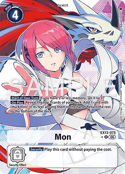 Mon [EX13-075] (Alternate Art) [Chivalrous XIII] | Total Play