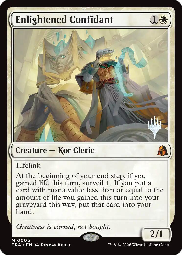 Enlightened Confidant [Reality Fracture Promos] | Total Play
