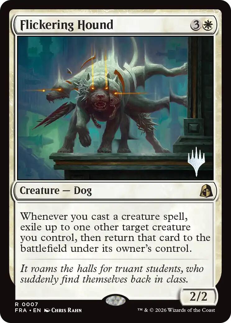 Flickering Hound [Reality Fracture Promos] | Total Play