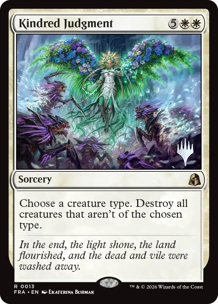 Kindred Judgment [Reality Fracture Promos] | Total Play