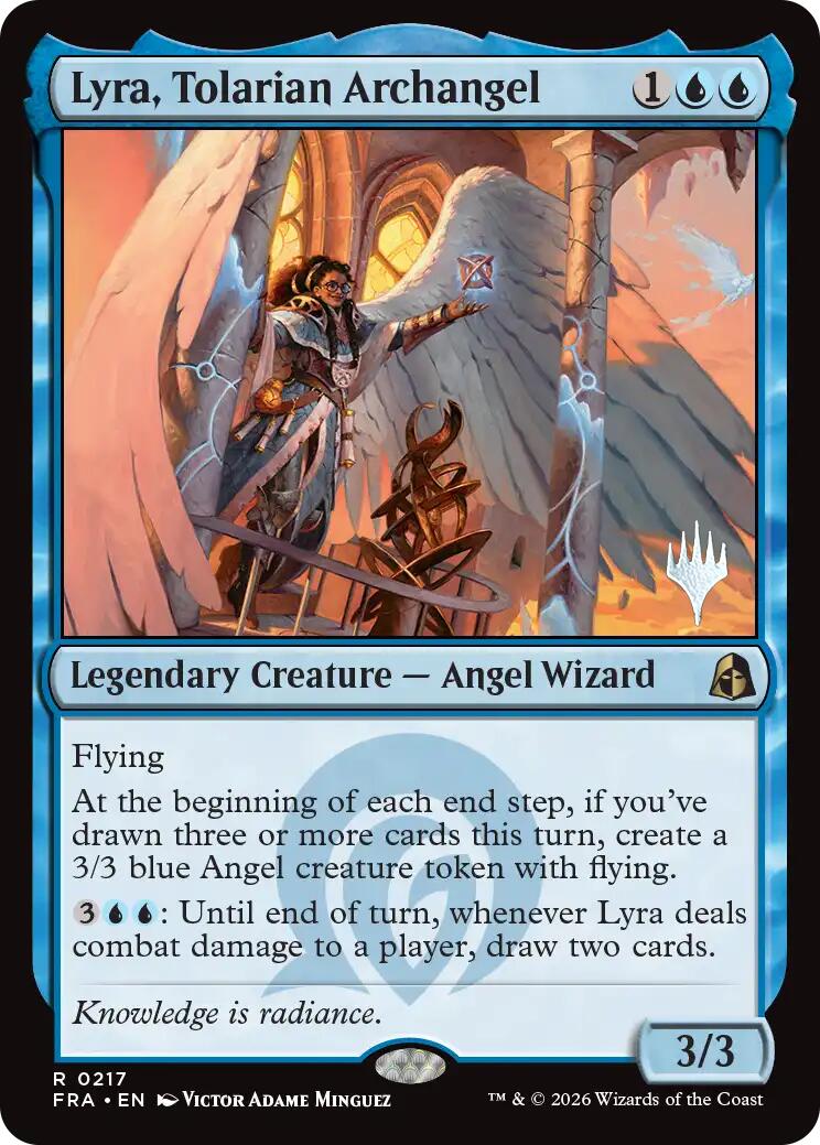 Lyra, Tolarian Archangel [Reality Fracture Promos] | Total Play