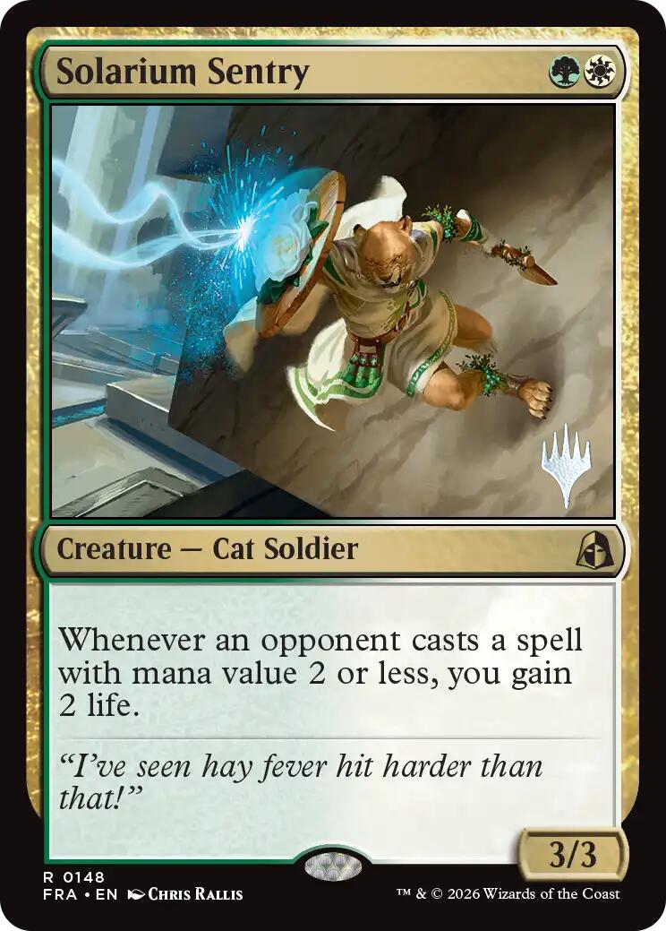 Solarium Sentry [Reality Fracture Promos] | Total Play