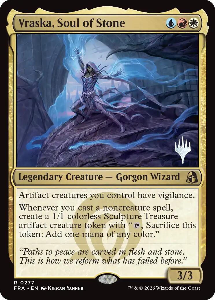 Vraska, Soul of Stone [Reality Fracture Promos] | Total Play