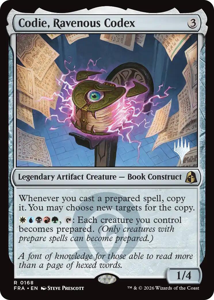 Codie, Ravenous Codex [Reality Fracture Promos] | Total Play