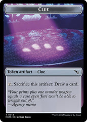 Food // Clue Token Double-Sided Token [Secrets of Strixhaven Tokens] | Total Play