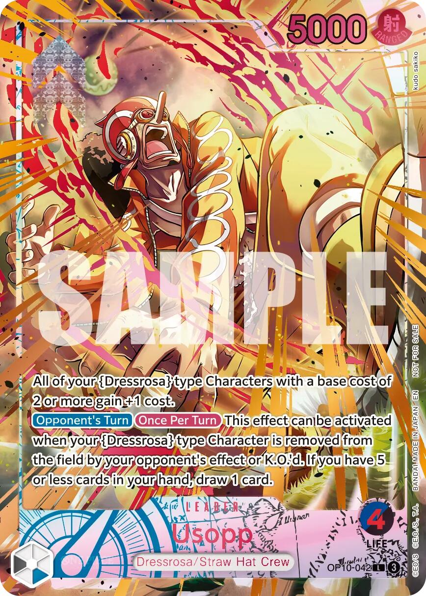 Usopp (Flame-Flame Fruit Coliseum) [One Piece Promotion Cards] | Total Play