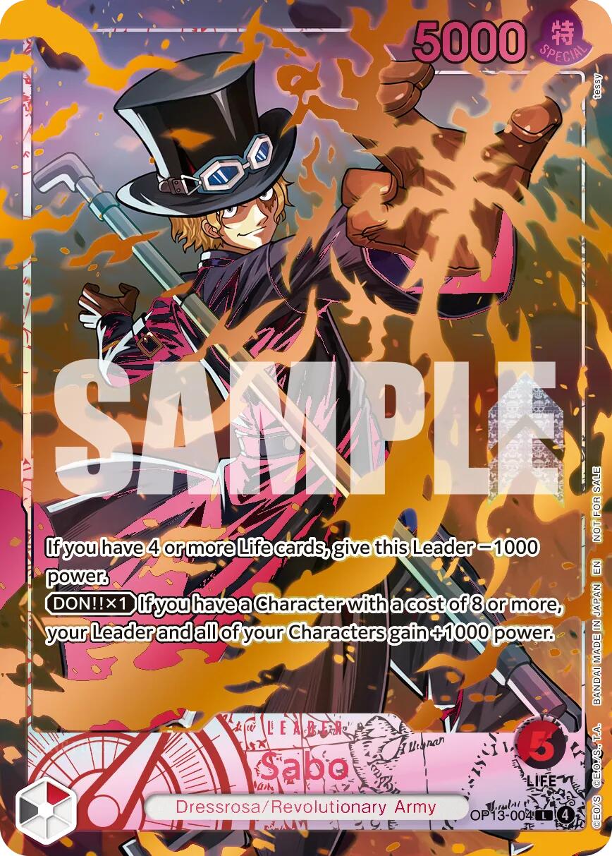 Sabo (Flame-Flame Fruit Coliseum) [One Piece Promotion Cards] | Total Play