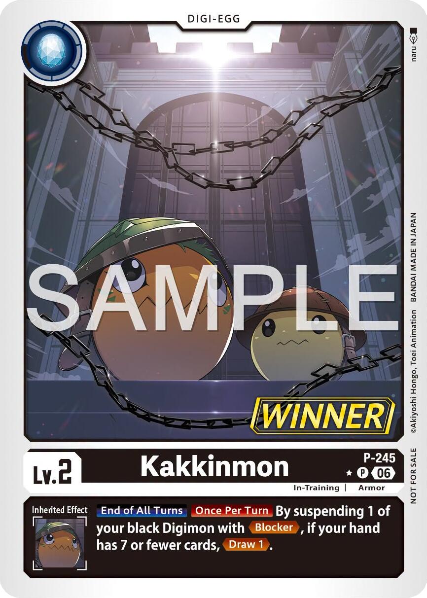 Kakkinmon [P-245] (Official Store Tournament 2026 Vol. 4 Winner) [Promotional Cards] | Total Play