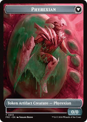 Phyrexian // Incubator Double-Sided Token [Reality Fracture Commander Tokens] | Total Play