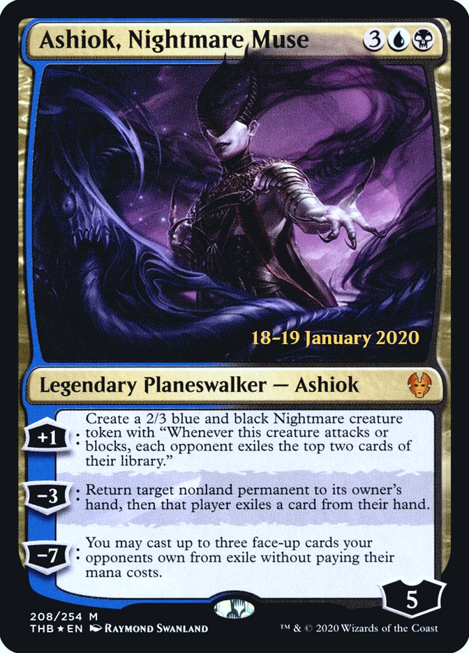 Ashiok, Nightmare Muse [Theros Beyond Death Prerelease Promos] | Total Play