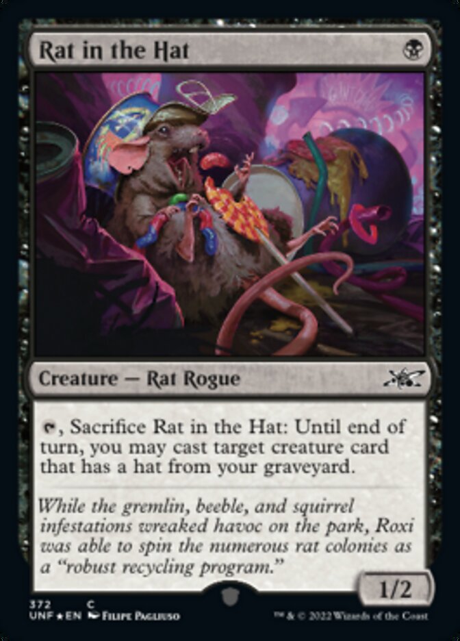 Rat in the Hat (Galaxy Foil) [Unfinity] | Total Play