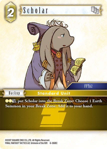Scholar (FFTA2) [Opus VI] | Total Play