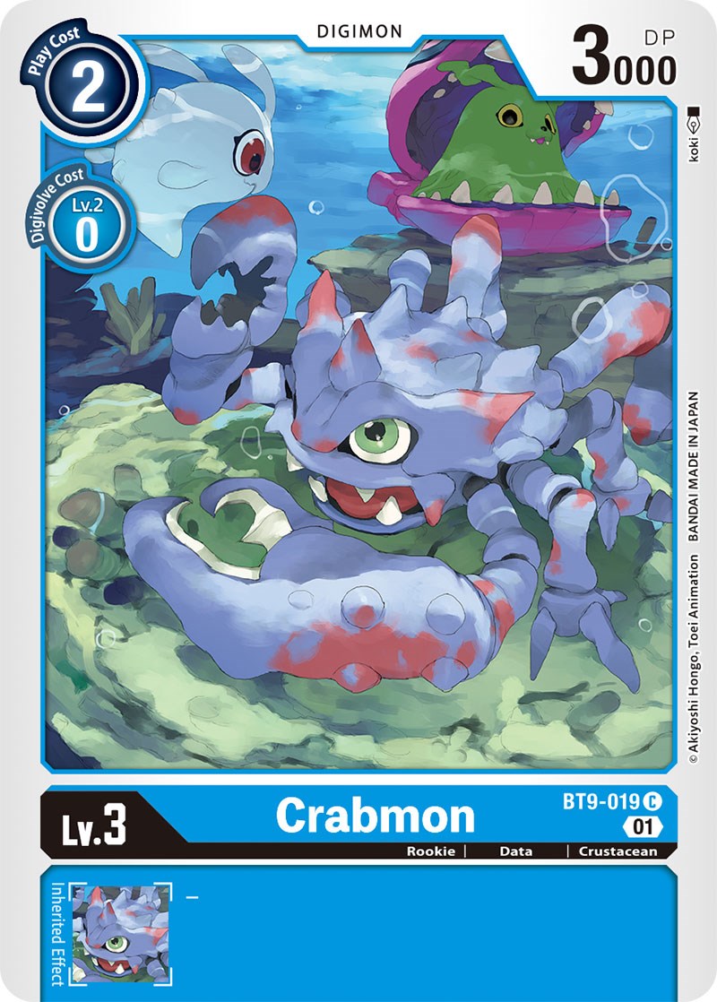 Crabmon [BT9-019] [X Record] | Total Play