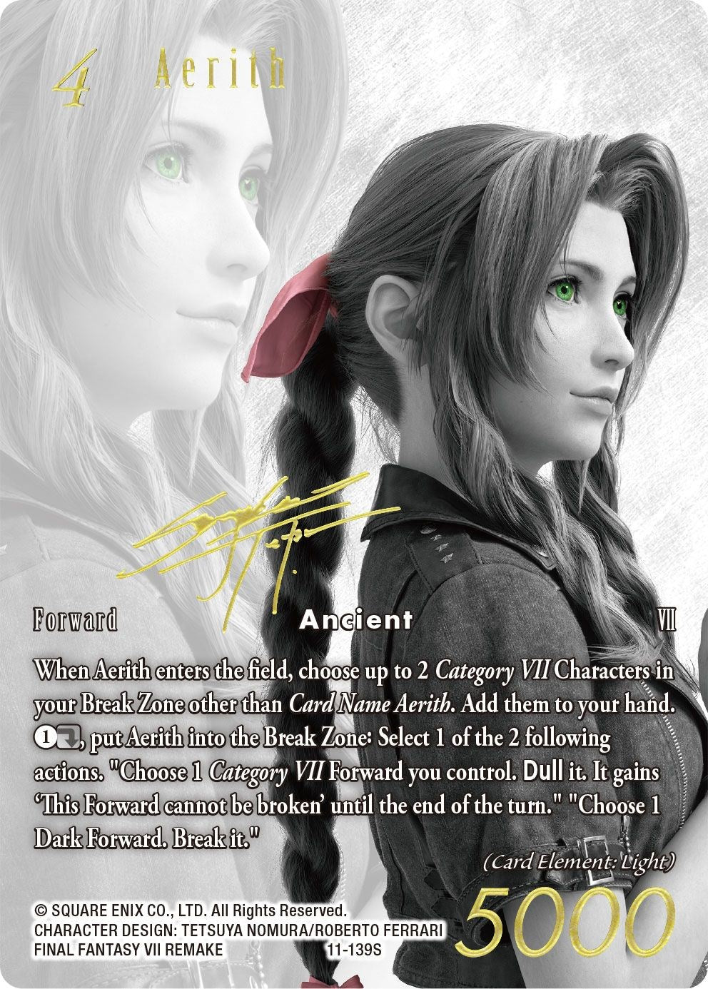 Aerith (Noir Promo) [Promo Cards] | Total Play