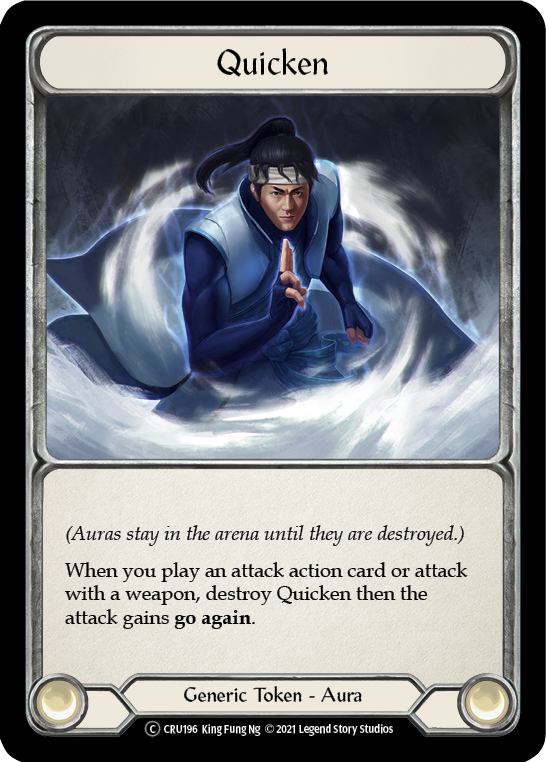 Quicken [U-CRU196-RF] (Crucible of War)  Rainbow Foil | Total Play