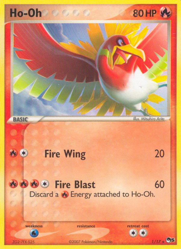 Ho-oh (1/17) [POP Series 5] | Total Play