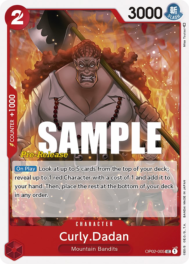 Curly.Dadan [Paramount War Pre-Release Cards] | Total Play