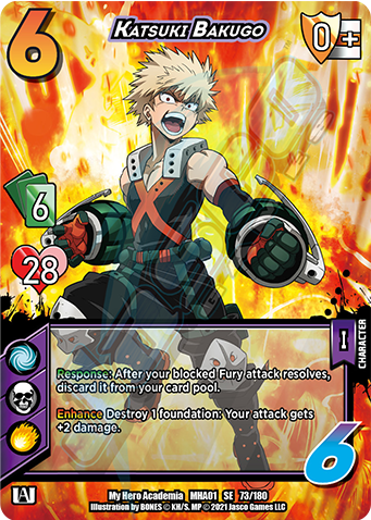 Katsuki Bakugo [Series 1 Unlimited] | Total Play