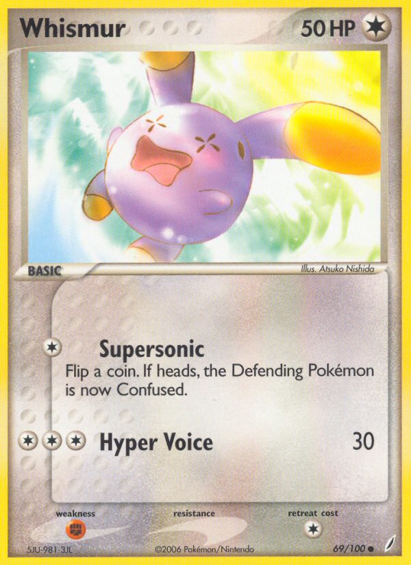 Whismur (69/100) [EX: Crystal Guardians] | Total Play